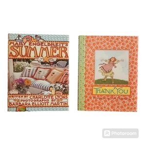 2 Mary Engelbreit books Summer and Thank You
